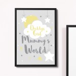 Daddys Girl Nursery Print Girl Nursery Decor Girl New Baby Gift