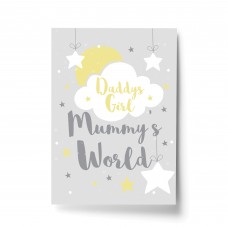 Nursery Print For Girl Bedroom Daddys Girl Nursery Print Girl 