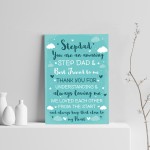 Fathers Day Gift For Step Dad Print Gift For Dad Daddy Step Dad