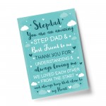 Fathers Day Gift For Step Dad Print Gift For Dad Daddy Step Dad