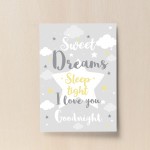 Sweet Dreams Nursery Print Girl Nursery Print Boy Nursery Decor