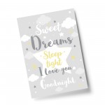 Sweet Dreams Nursery Print Girl Nursery Print Boy Nursery Decor