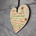 Nan Plaque Heart Nan Birthday Christmas Gifts From Grandchildren