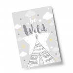 Grey Yellow Nursery Print For Baby Nursery Baby Girl Boy Bedroom