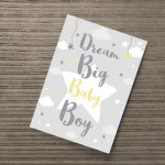 Dream Big Baby Boy Nursery Decor Nursery Print For Boys Bedroom 