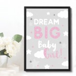 Girls Bedroom Wall Art Nursery Print For Girls Bedroom Framed