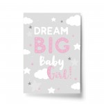 Girls Nursery Print For Girls Bedroom Nursery Wall Prints