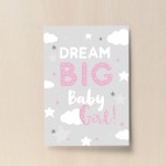 Girls Nursery Print For Girls Bedroom Nursery Wall Prints