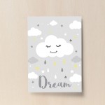 Grey Nursery Print Nursery Decor Girl Boy Nursery Print Gifts