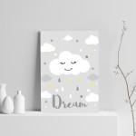 Grey Nursery Print Nursery Decor Girl Boy Nursery Print Gifts