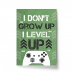 Funny Birthday Gift For Gamer Gaming Sign For Wall Boys Bedroom