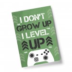 Funny Birthday Gift For Gamer Gaming Sign For Wall Boys Bedroom