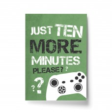 Green Gaming Sign For Wall Gaming Print Boys Bedroom Decor 