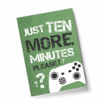 Green Gaming Sign For Wall Gaming Print Boys Bedroom Decor 