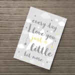 Grey Yellow Nursery Print Baby Nursery Print Boy Girl Bedroom