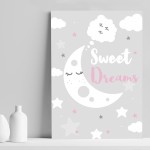 Baby Nursery Print For Girls Bedroom Nursery Wall Art Decor