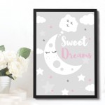 Nursery Print For Girl Bedroom Framed Print For Girls Nursery