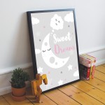 Nursery Print For Girl Bedroom Framed Print For Girls Nursery