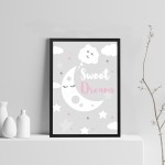 Nursery Print For Girl Bedroom Framed Print For Girls Nursery