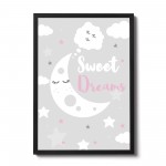 Nursery Print For Girl Bedroom Framed Print For Girls Nursery