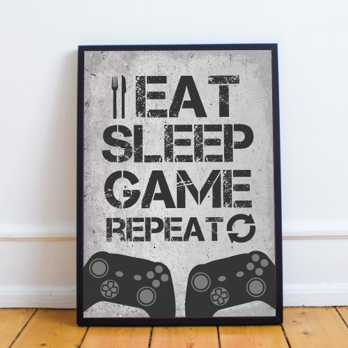 Son Dad Uncle Birthday Gift For Gamer Gaming Sign Gaming Print 