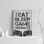 Gamer Quote Print Novelty Gamer Gift For Xbox Fan Boys Bedroom