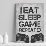 Gamer Quote Print Novelty Gamer Gift For Xbox Fan Boys Bedroom