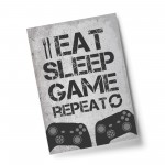 Gamer Quote Print Novelty Gamer Gift For Xbox Fan Boys Bedroom