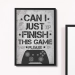 Gaming Print For Boys Bedroom Man Cave Sign Games Room Sign