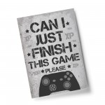 Gamer Gift For Xbox Fan Gaming Sign Man Cave Sign Boys Bedroom
