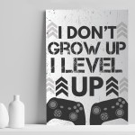 Funny Gamer Gift For Xbox Fan Gaming Print For Boy Bedroom Decor