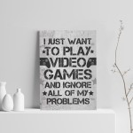 Gifts For Men Son Dad Uncle Gaming Prints Gaming Signs For Wall 