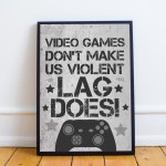 Boys Bedroom Decor Son Gift For Gamer Gaming Sign Games Room