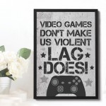 Boys Bedroom Decor Son Gift For Gamer Gaming Sign Games Room