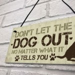 Funny Dog Gift Pet Lover Gift Hanging Dog Sign For Home Gifts
