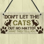 Funny Cat Signs And Plaque Cat Signs For Home Funny Cat Gift