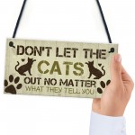Funny Cat Signs And Plaque Cat Signs For Home Funny Cat Gift