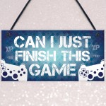 Gaming Sign For Door Gaming Sign For Wall Funny Gamer Gift
