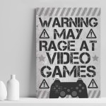 Funny Gaming Sign Novelty Gamer Gift Gaming Sign For Wall Boy
