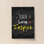 Teacher Quote Print Gift For Nursery Teacher Teaching Assistant 