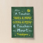 Teacher Poem Print Thankyou Gift For Nursery Teacher Keepsake