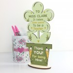 Teacher Gifts For Women Men Personalised Teacher Gift Flower