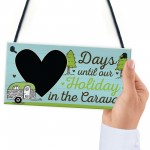 CHALKBOARD Countdown To Caravan Holiday Caravan Sign Funny