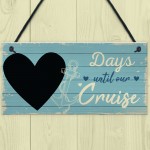 Holiday Countdown CHALKBOARD Sign Days Until Our Cruise Gift