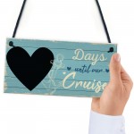 Holiday Countdown CHALKBOARD Sign Days Until Our Cruise Gift