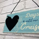 Holiday Countdown CHALKBOARD Sign Days Until Our Cruise Gift