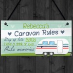 Caravan Sign PERSONALISED Any Name Caravan Camping Camper