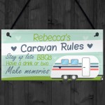 Caravan Sign PERSONALISED Any Name Caravan Camping Camper