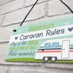 Caravan Sign PERSONALISED Any Name Caravan Camping Camper