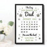 Personalised Fathers Day Gifts For Dad Daddy Grandad Calendar